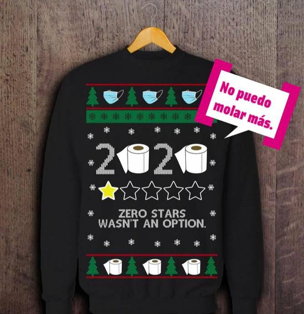 Jersey navideño 2020 con bocadillo