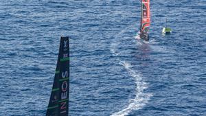 L’INEOS Britannia posa emoció a la final de la Copa Amèrica