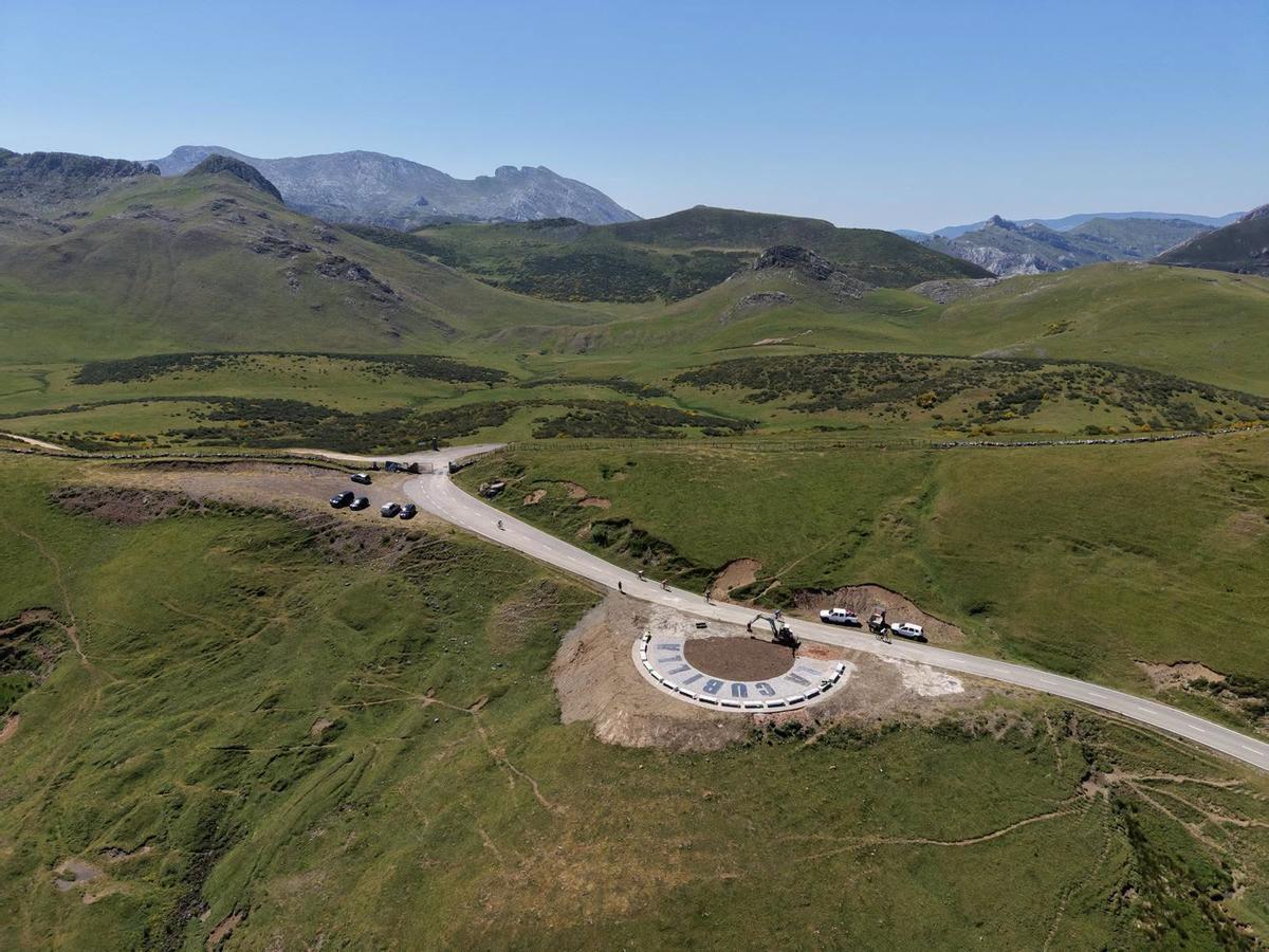 El mirador de La Cubilla en obras