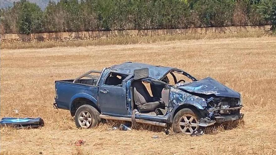 Auto überschlägt sich: 57-jähriger Beifahrer stirbt bei Unfall auf Mallorca
