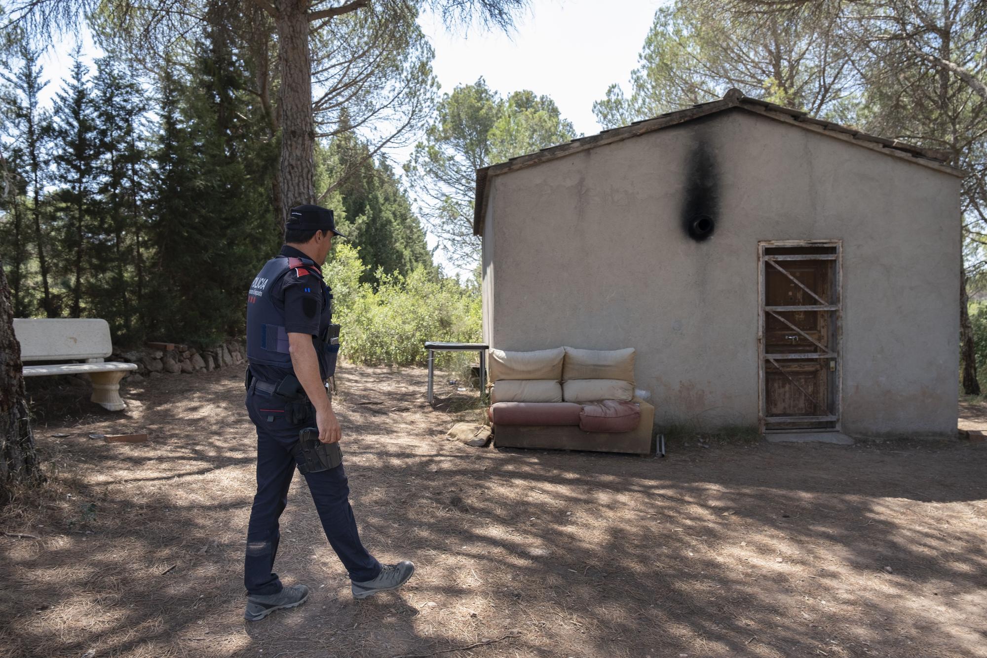 La Unitat Regional de Medi Ambient dels Mossos, en acció