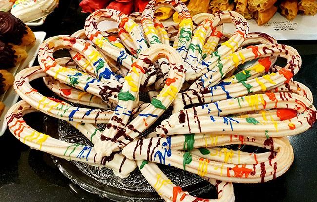 Churros de colores