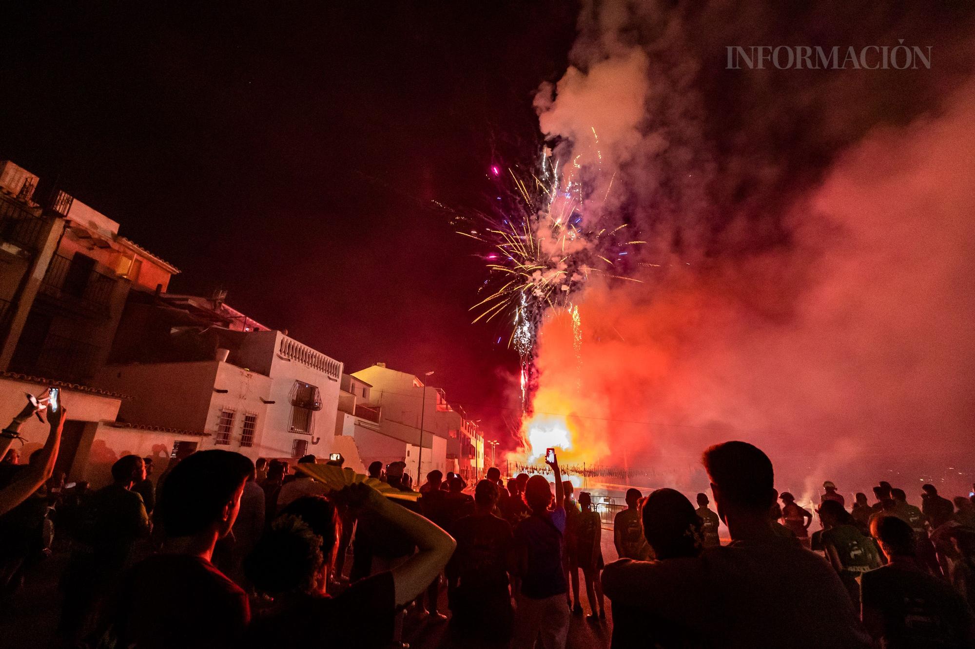 Así ha sido la Mascletà Noctura en las Fiestas de La Nucía