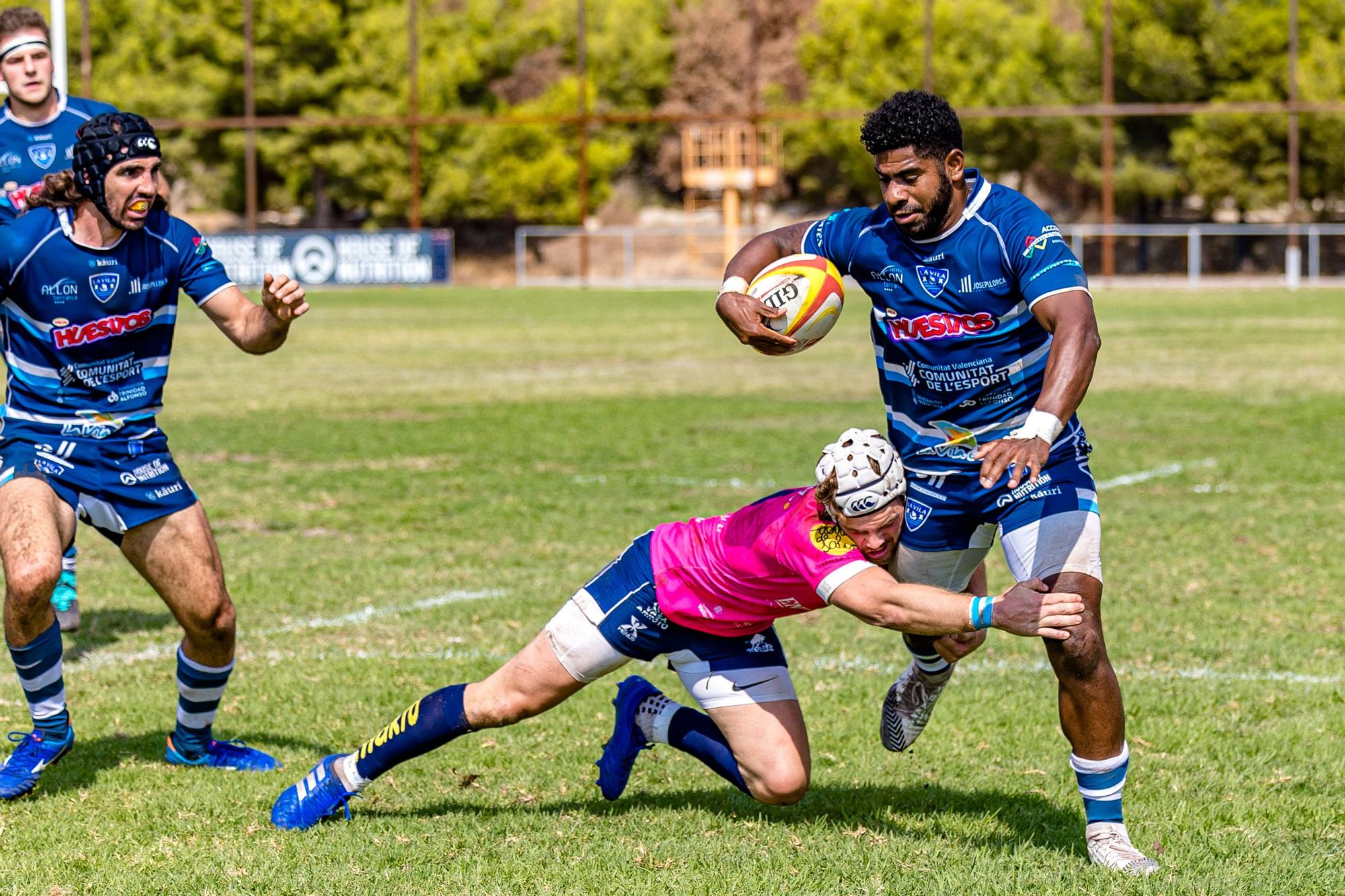 El equipo de rugby de La Vila Joiosa en División de Honor