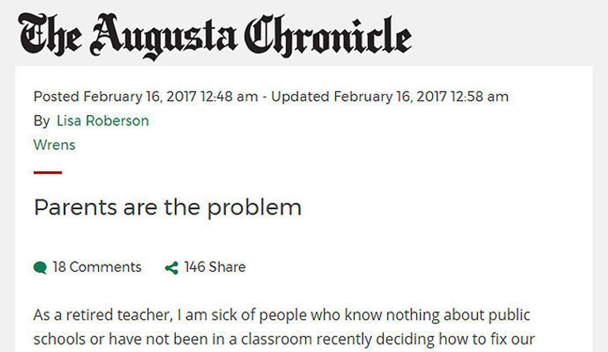 La carta d'una professora que s'ha fet viral: "Els pares són el problema"
