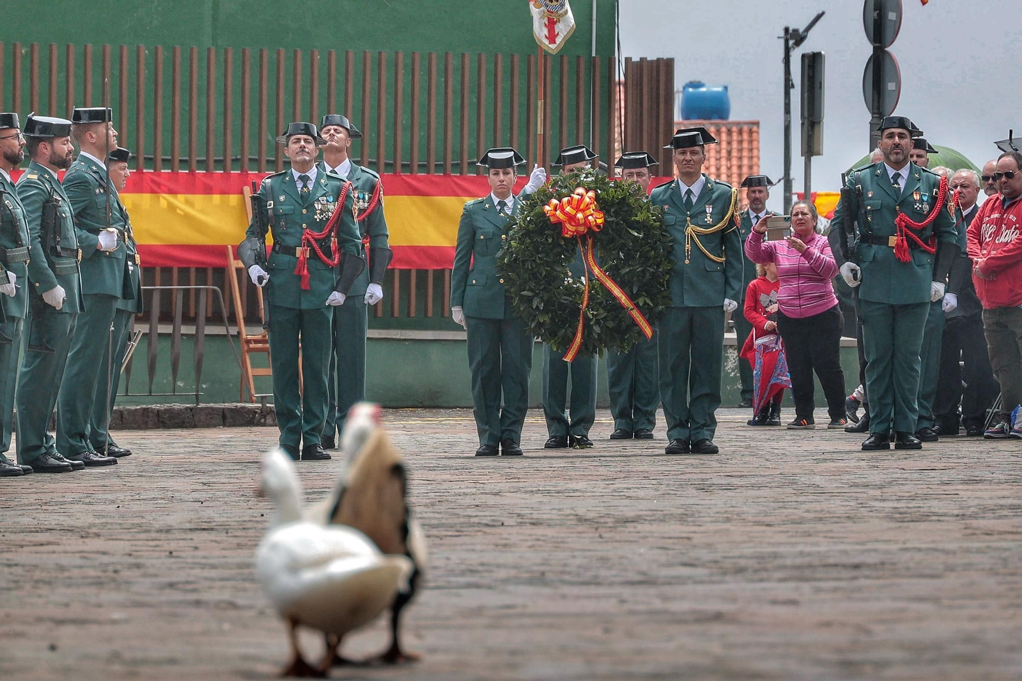 Acto por el 180 aniversario de la fundación de la Guardia Civil
