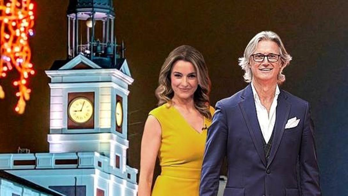 Mónica Martínez y Poty Castillo, presentadores de las Campanadas 2026.