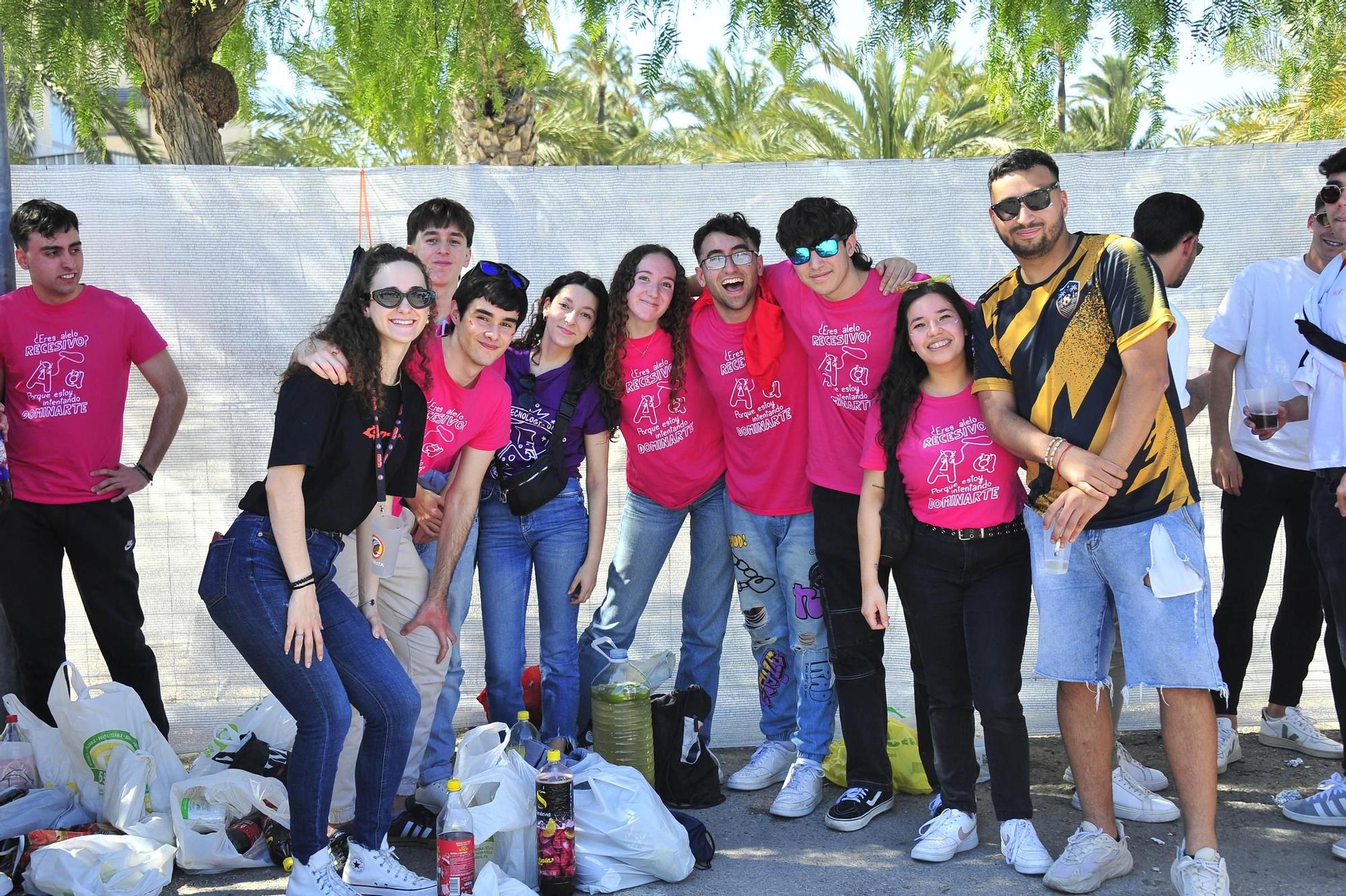 Fiestón de primavera en la UMH de Elche