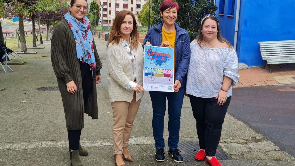 Participantes en la presentación de &quot;Corvera en la calle&quot;