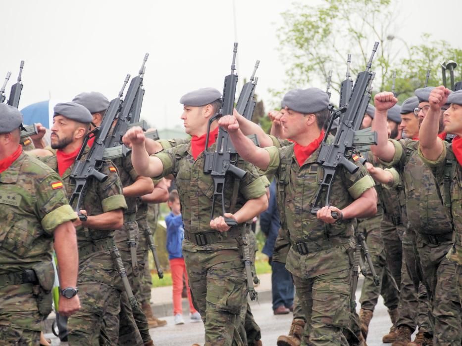 50 Aniversario de la Brilat en el acuartelamiento de Cabo Noval