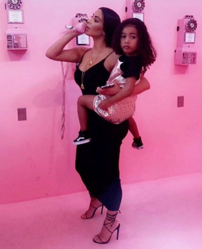 Kim Kardashian y North West