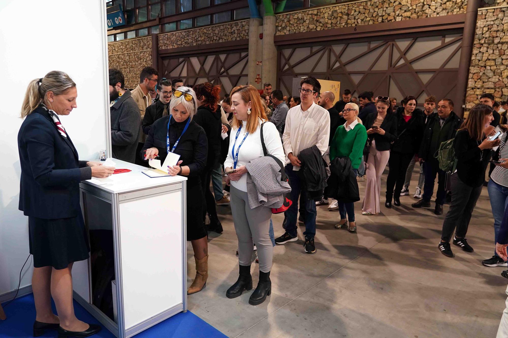 Feria de Empleo organizada por el IMFE, en el Palacio de Ferias y Congresos de la ciudad.