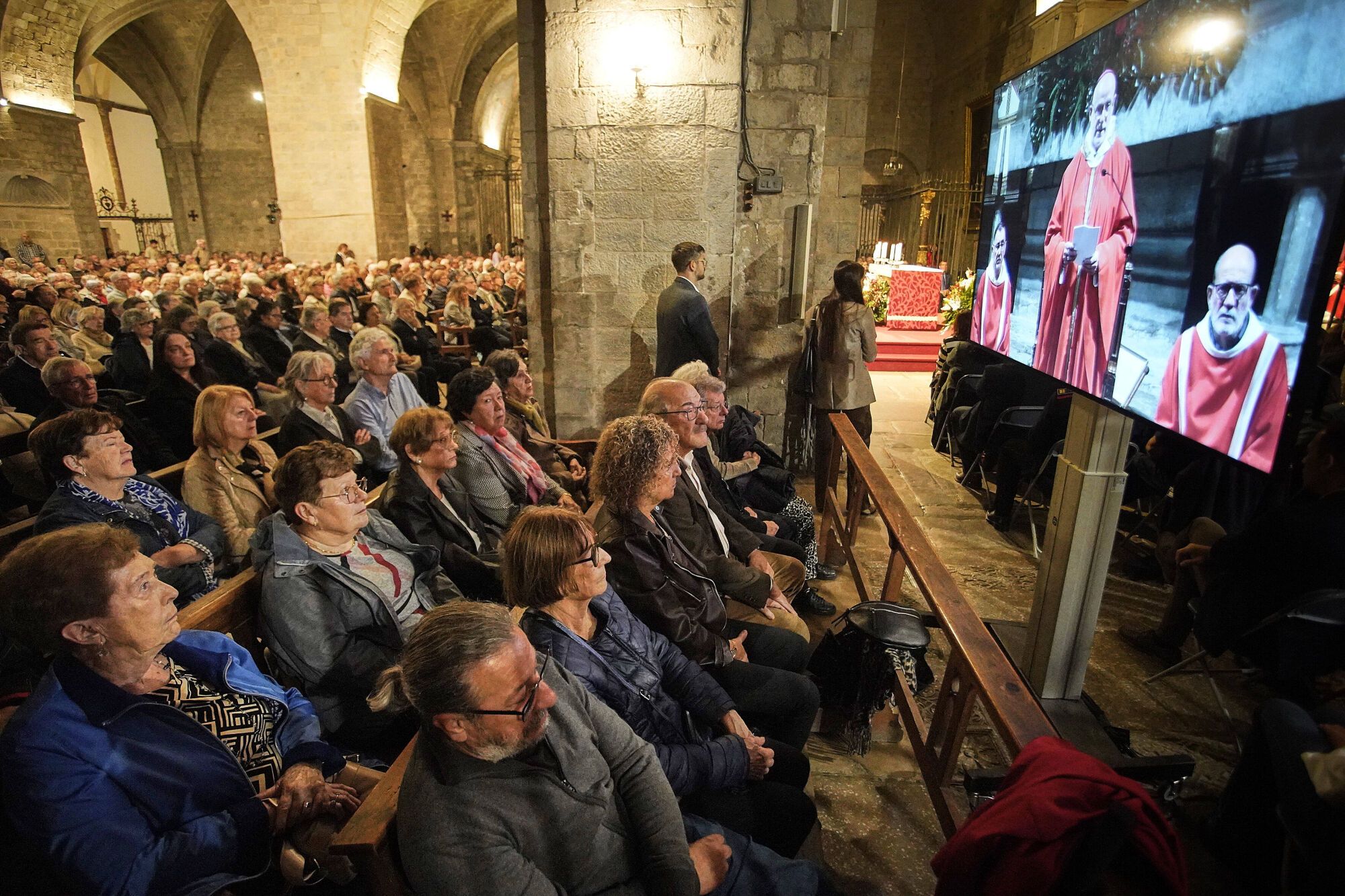 Girona Basílica de Sant Feliu missa de Sant Narcís El Bisbe de Girona evoca Sant Narcís per combatre "la guerra, la fam i la manca d'una vida digna"