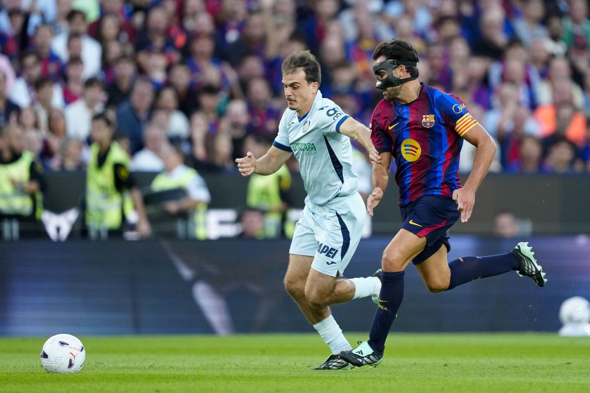 LaLiga: FC Barcelona - Getafe, en imágenes.