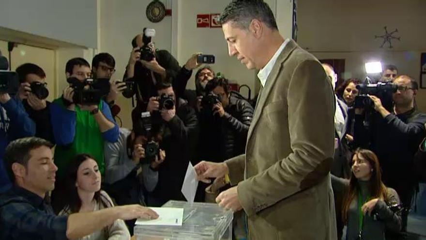 Albiol vota en Badalona por "la libertad y la normalidad en Cataluña"