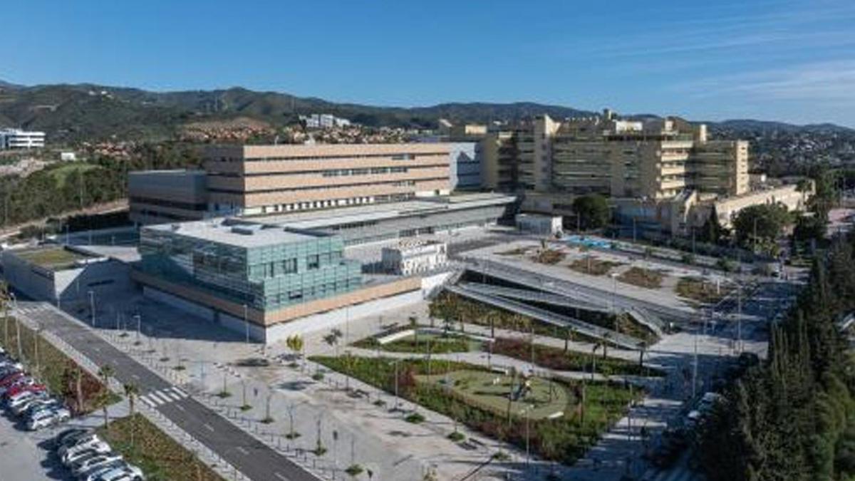 Complejo sanitario del Hospital Universitario Costa del Sol, ubicado en el término municipal de Marbella.