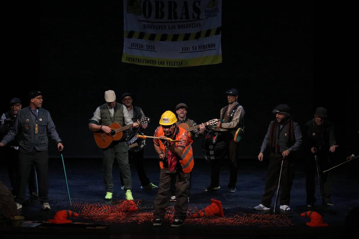 Los Veletas en el liceo municipal.