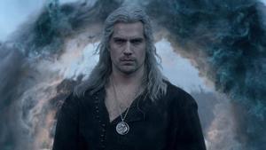Henry Cavill (Geralt de Rivia) en la tercera temporada de The Witcher.