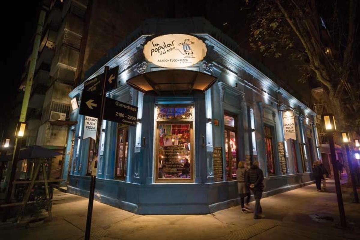Restaurante La Popular del Soho, en Palermo