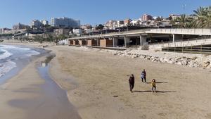 Playa del Miracle, en Tarragona.