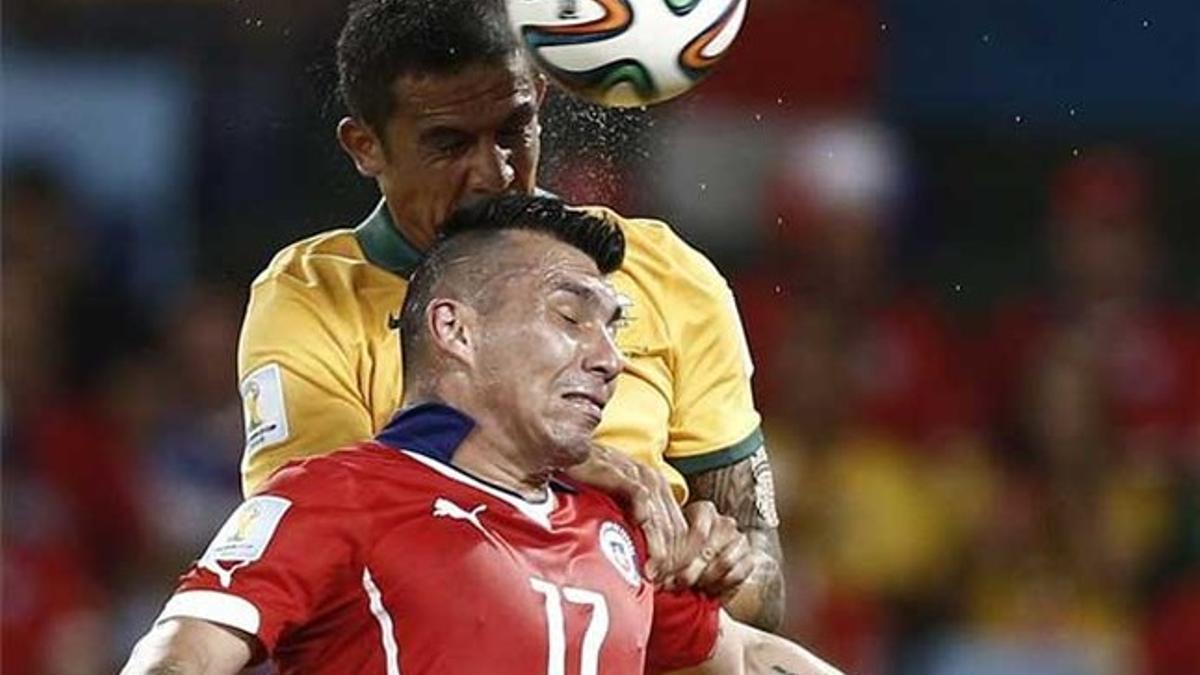 Luongo, durante un partido ante Chile en el pasado Mundial