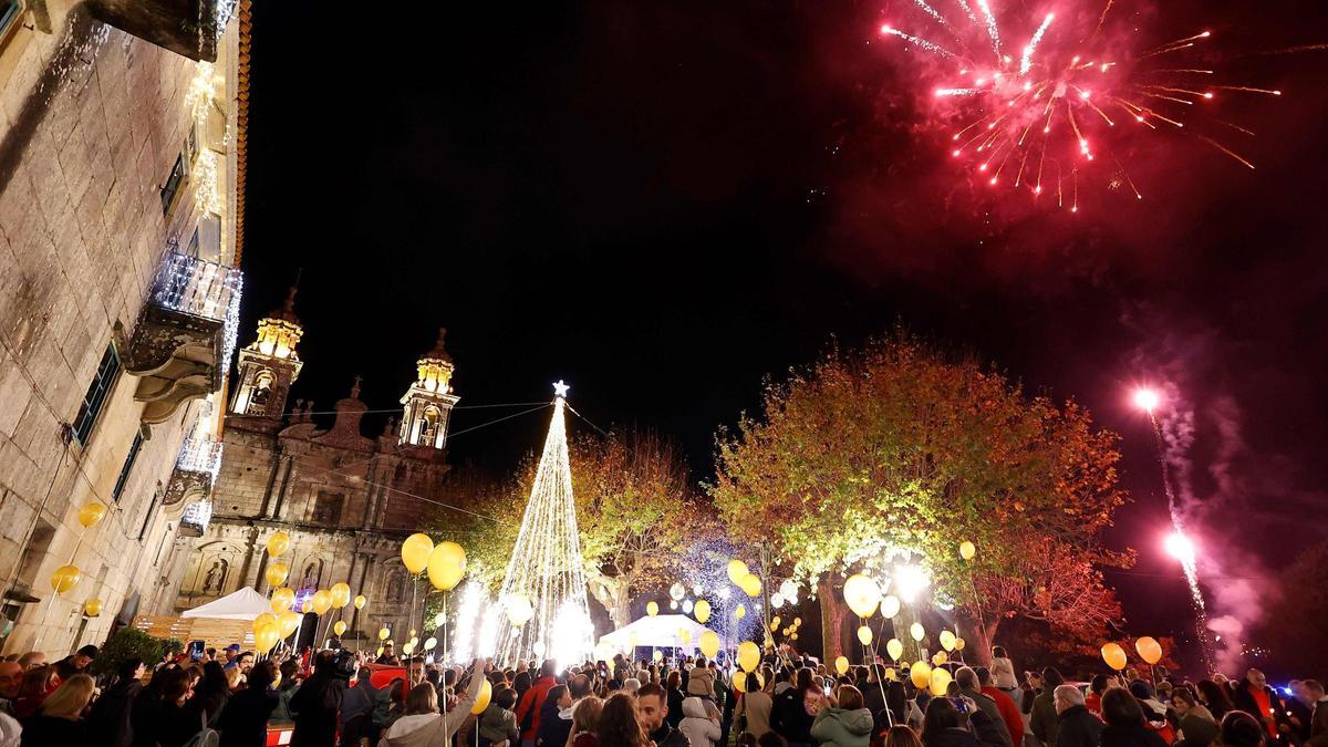 Luces de Poio del pasado año
