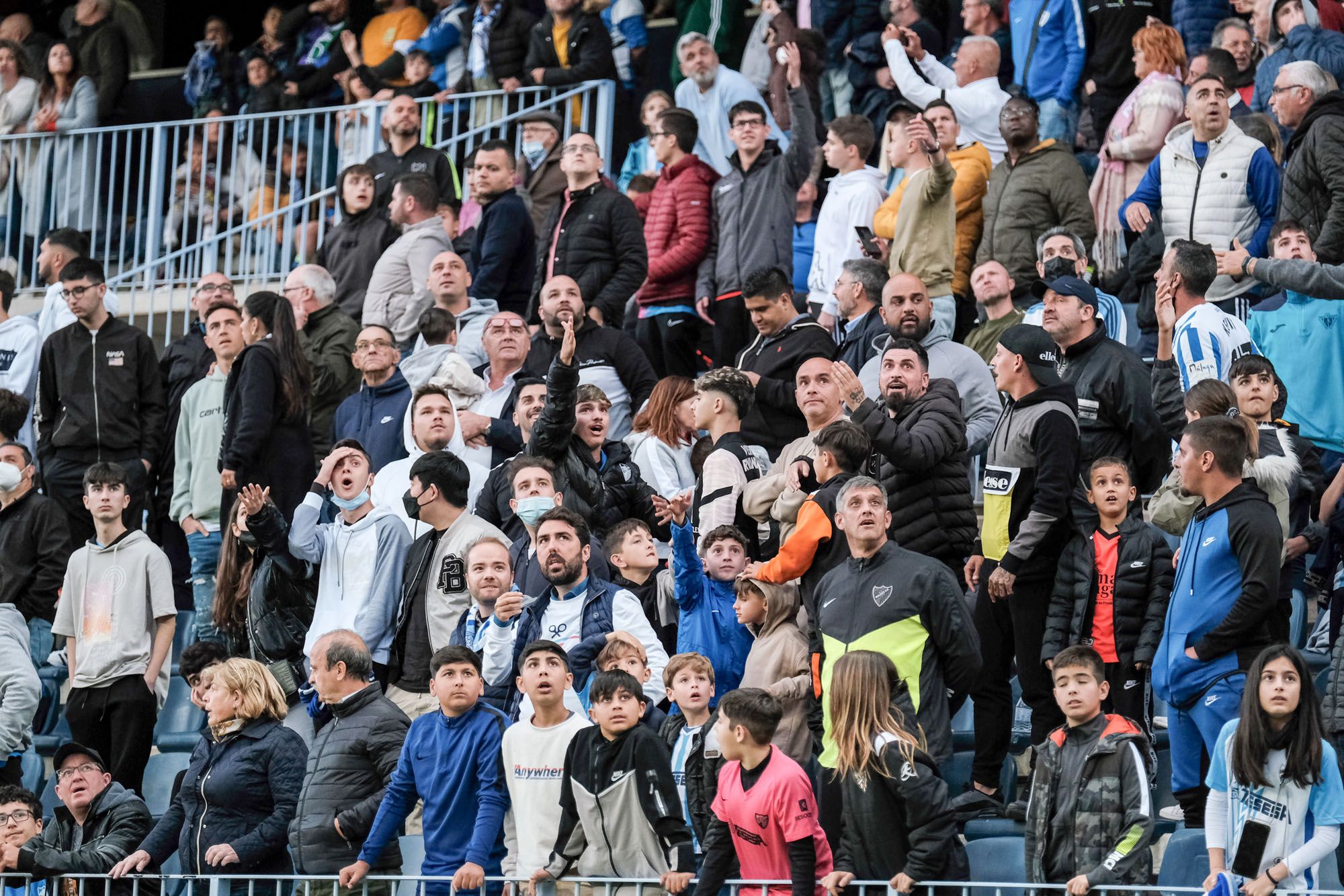 Las imágenes del Málaga CF - SD Éibar en La Rosaleda