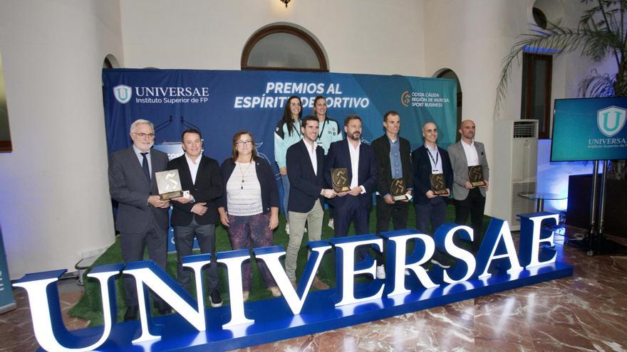 Luis León Sánchez recoge el premio Universae al Espíritu Deportivo