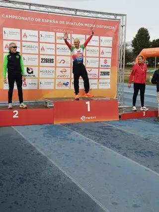 "D'on surt aquest home?": el rosinc Pere López guanya l'or en el Campionat d'Espanya de duatló
