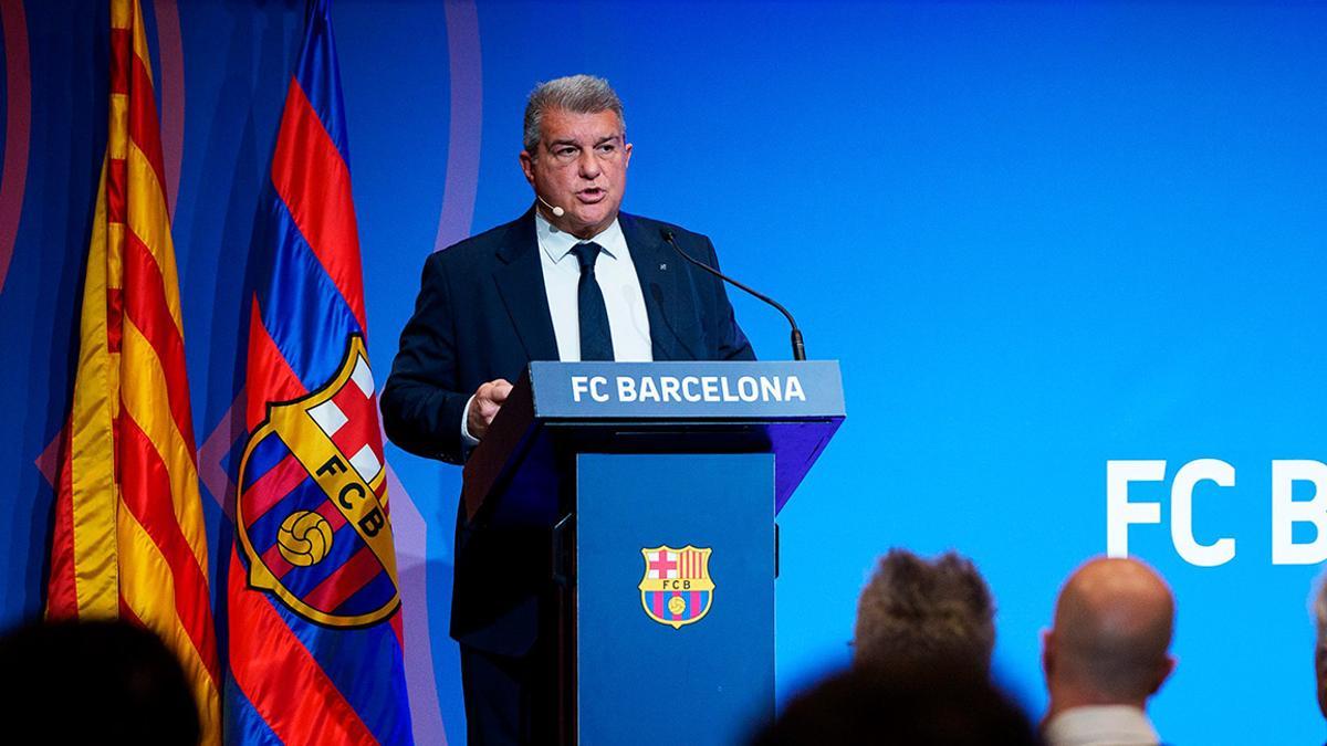 Laporta: "El FC Barcelona no ha realizado ninguna actuación que tuviera como finalidad alterar la competición a fin de obtener una ventaja deportiva"