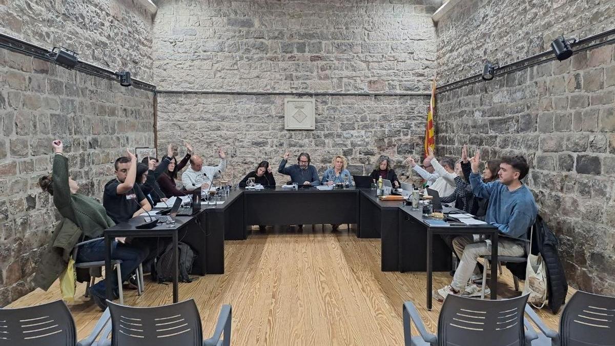 Ple municipal celebrat aquest mes de novembre per l'Ajuntament de Santpedor