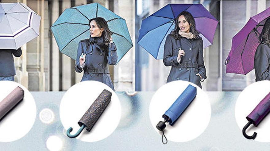 Quatre paraigües de disseny per anar ben equipat i amb estil els dies de pluja
