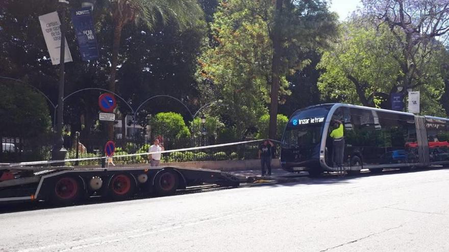 El tranvibús llega directo de Alemania