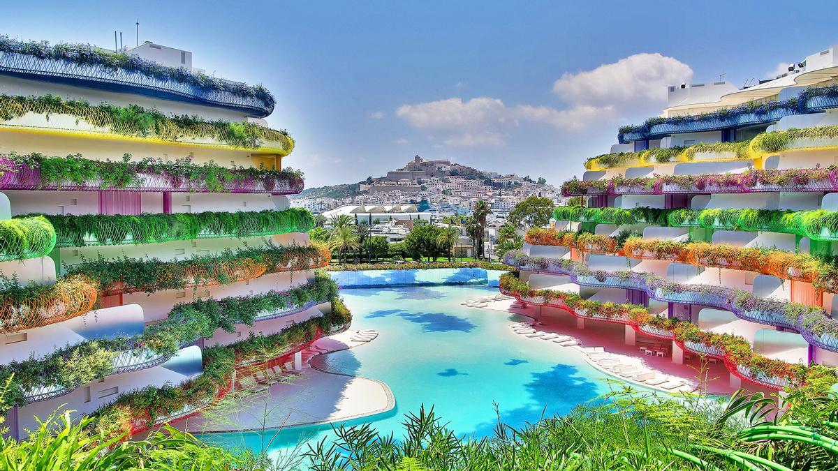 Apartamentos de lujo en Ibiza, diseñados por Jean Nouvel