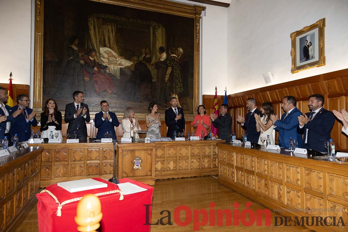 Pleno de investidura en el Ayuntamiento de Caravaca