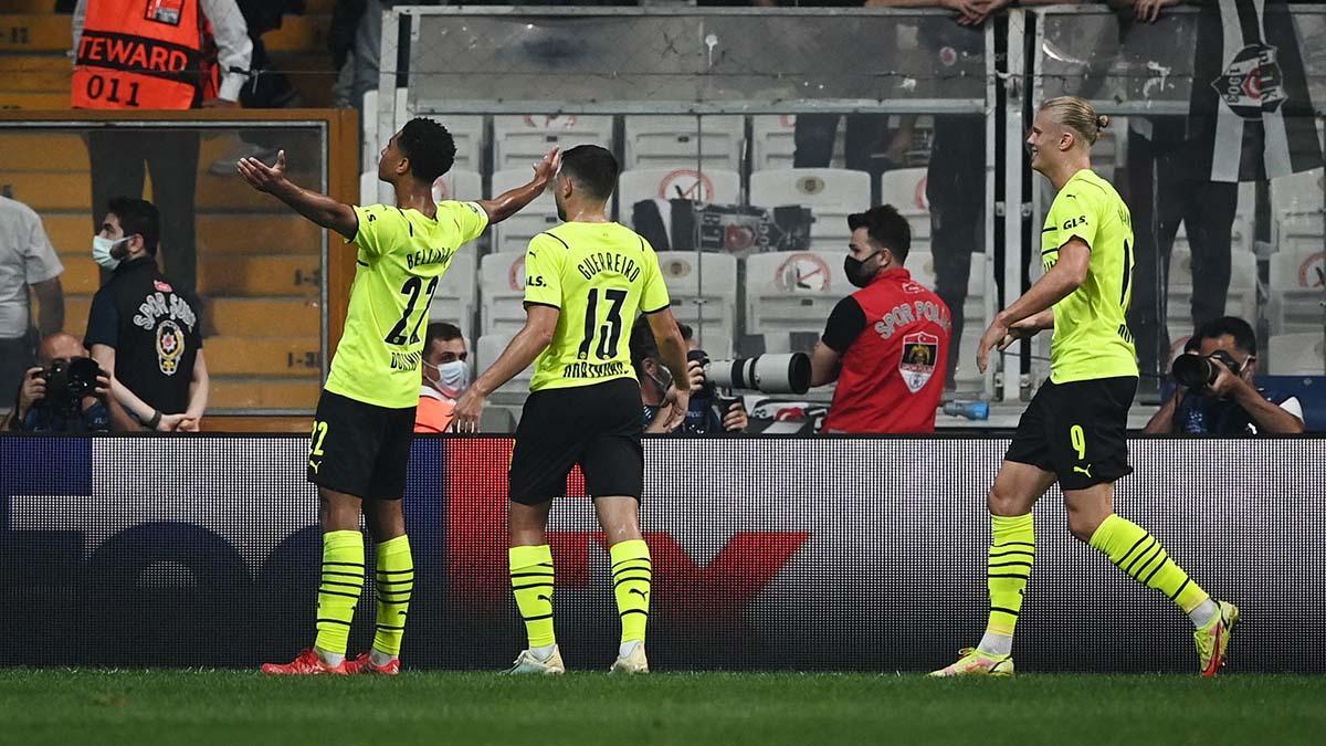Bellingham abrió la lata ante el Besiktas para el Borussia Dortmund