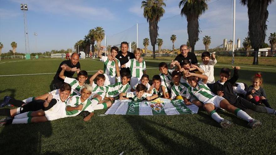 El Córdoba sella los títulos de las Segundas alevín y prebenjamín