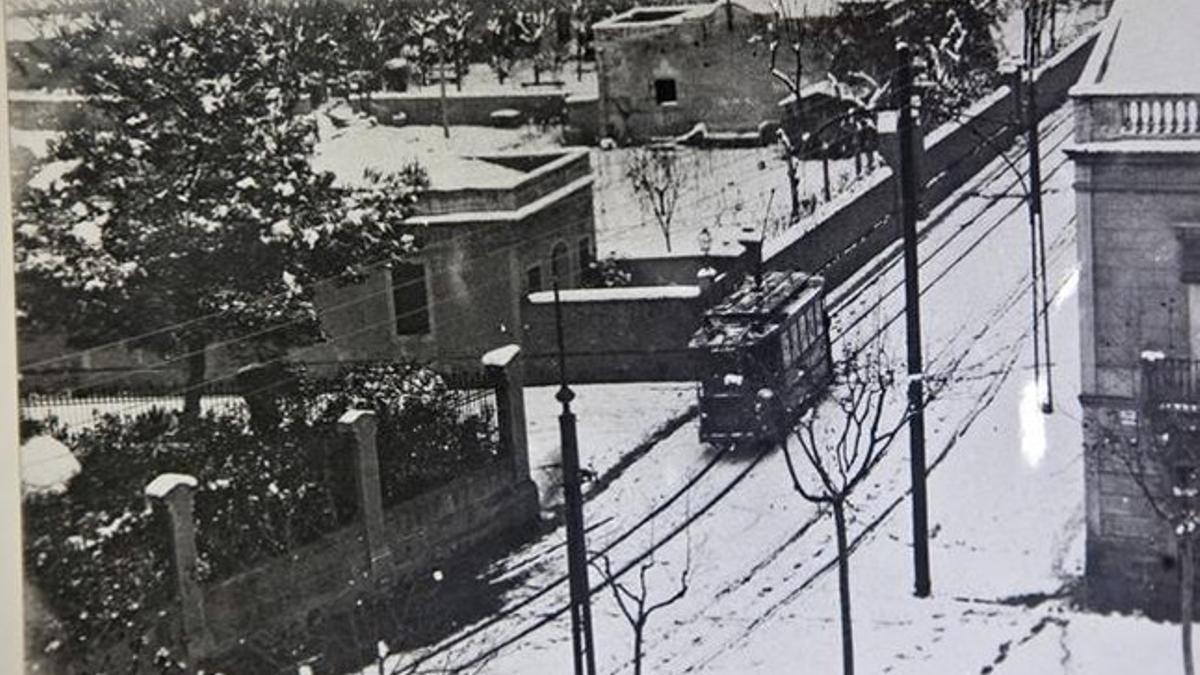 Nevada en Barcelona, en 1914.