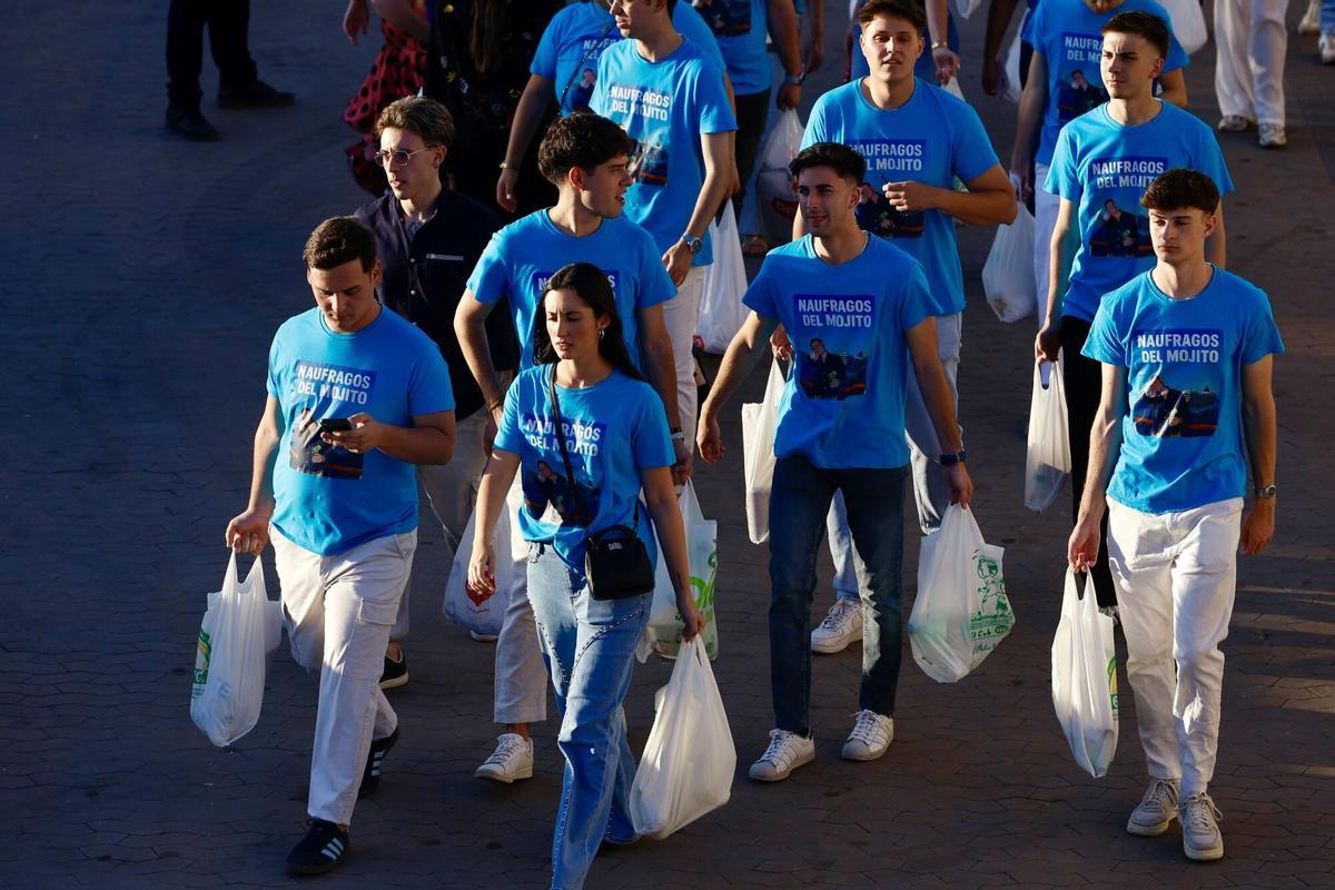 El botellón vuelve a tomar el Balcón del Guadalquivir en Córdoba el miércoles de Feria