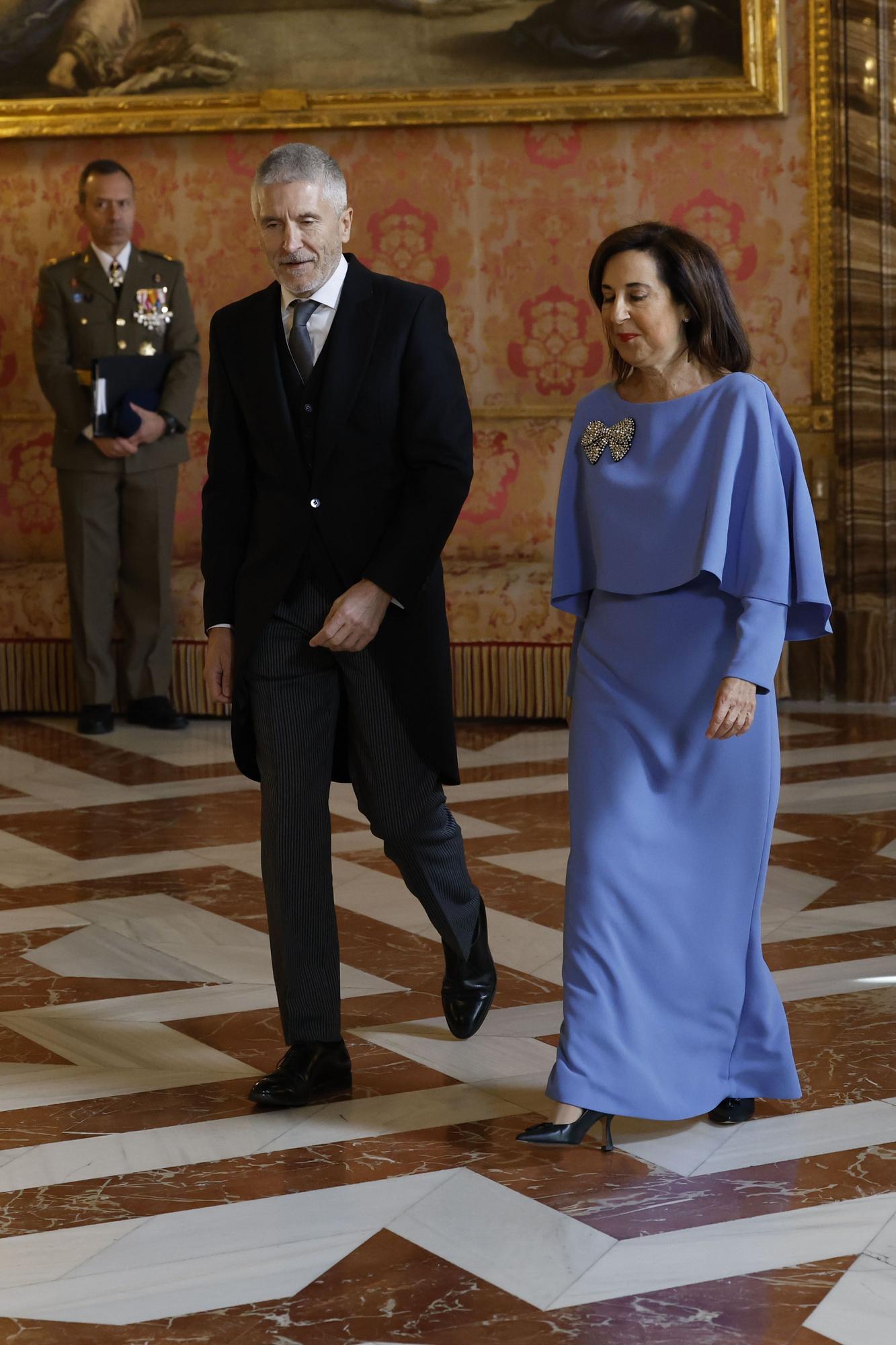 Pascua Militar en el Palacio Real en Madrid