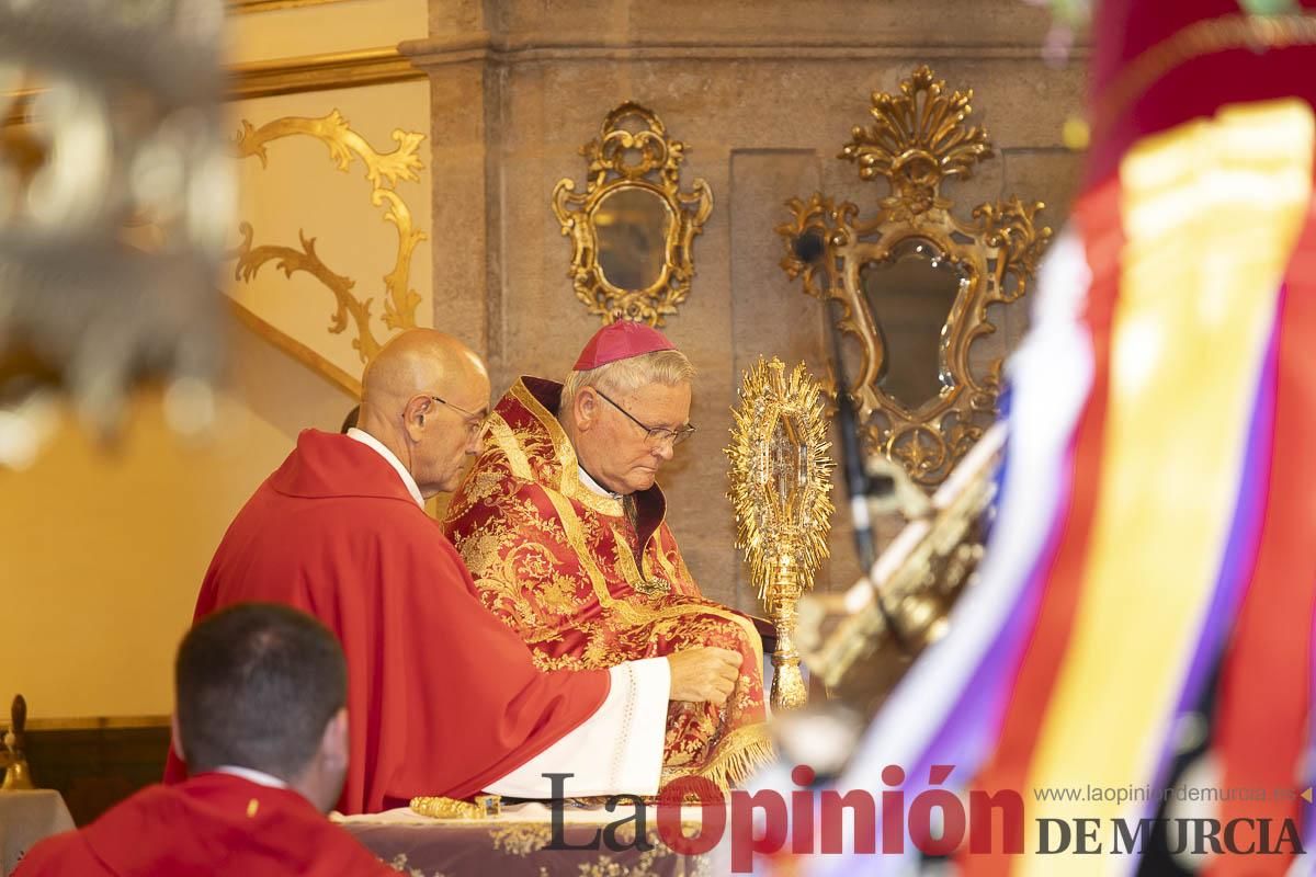 Así se ha vivido en Caravaca la clausura del Quinario de la Vera Cruz