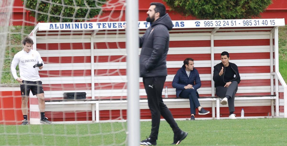 FOTOS: José Riestra ya lidera desde Mareo el proyecto del Sporting