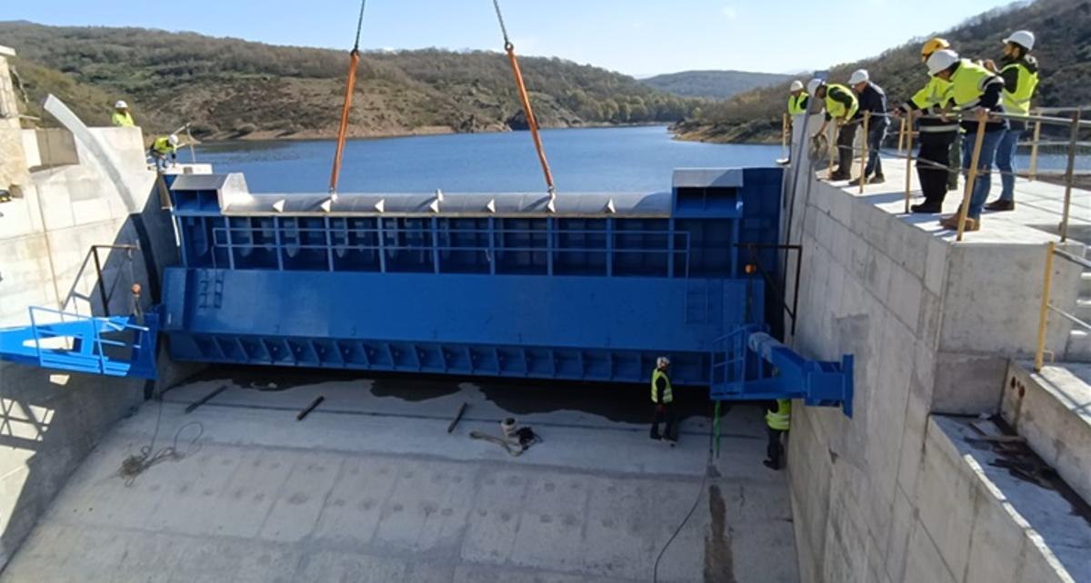 Presa de la Requejada en Cervera de Pisuerga (Palencia)