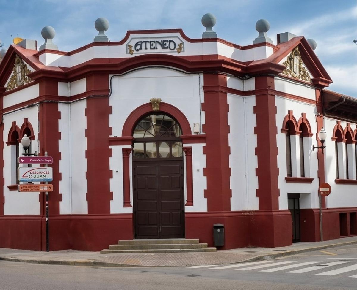 La sede del Ateneo Obrero de Villaviciosa.
