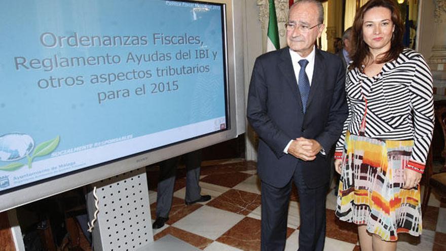 De la Torre y Martín Rojo, ayer en el Ayuntamiento.