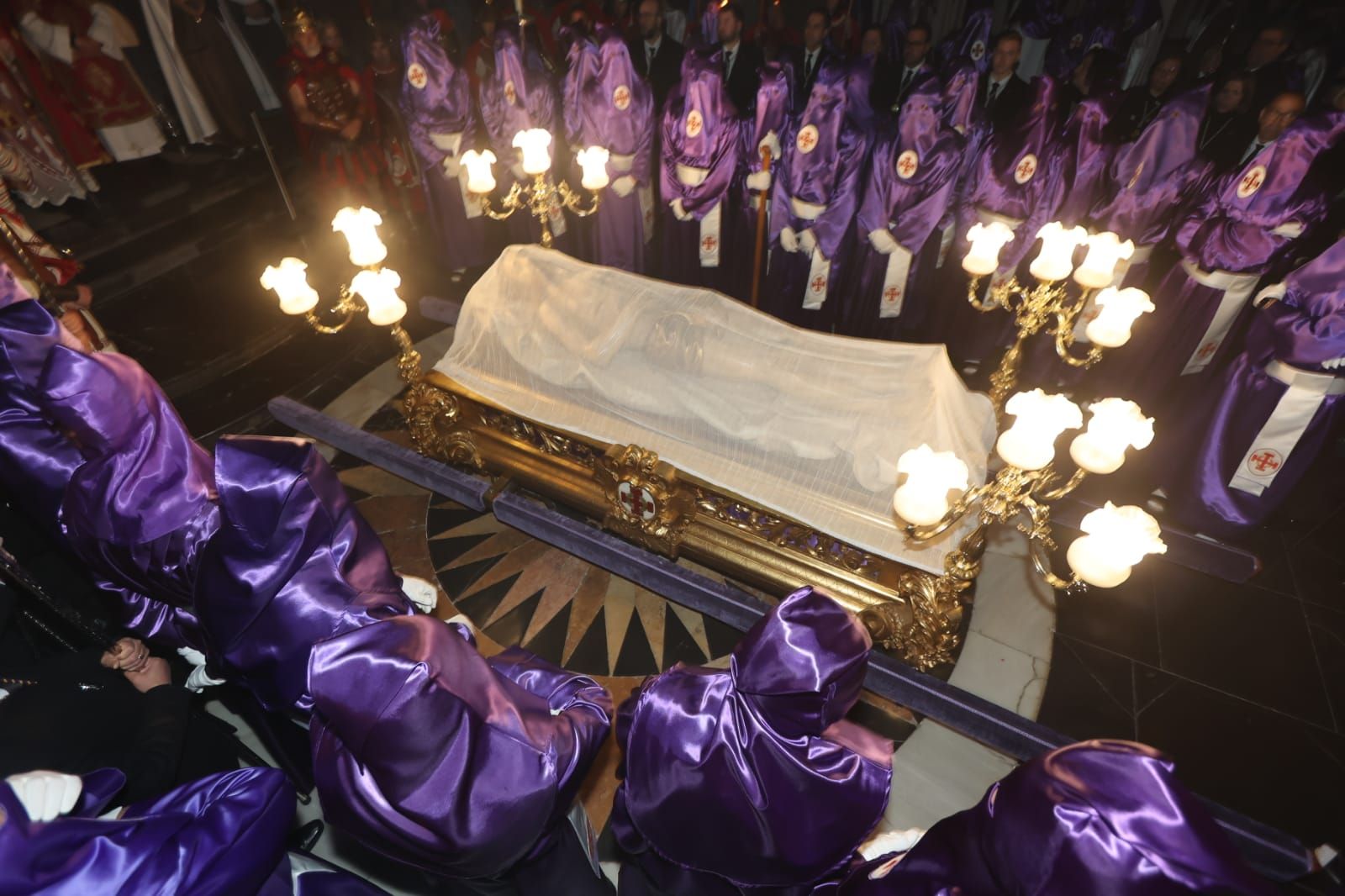 Las imágenes de la procesión del Santo Entierro en Vila-real