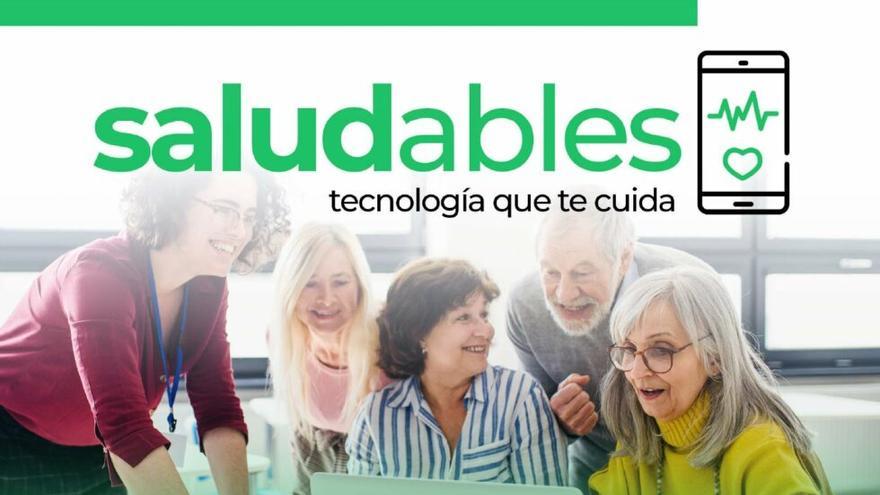 El cartel publicitario del taller &quot;Saludables&quot; de Villena.