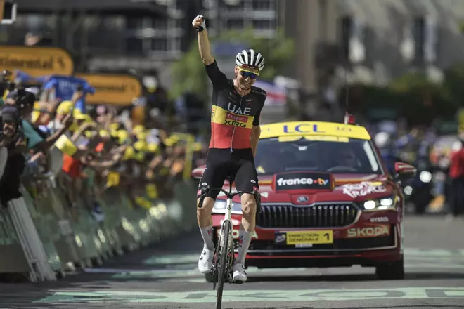 La etapa 15 del Tour de Francia, en imágenes