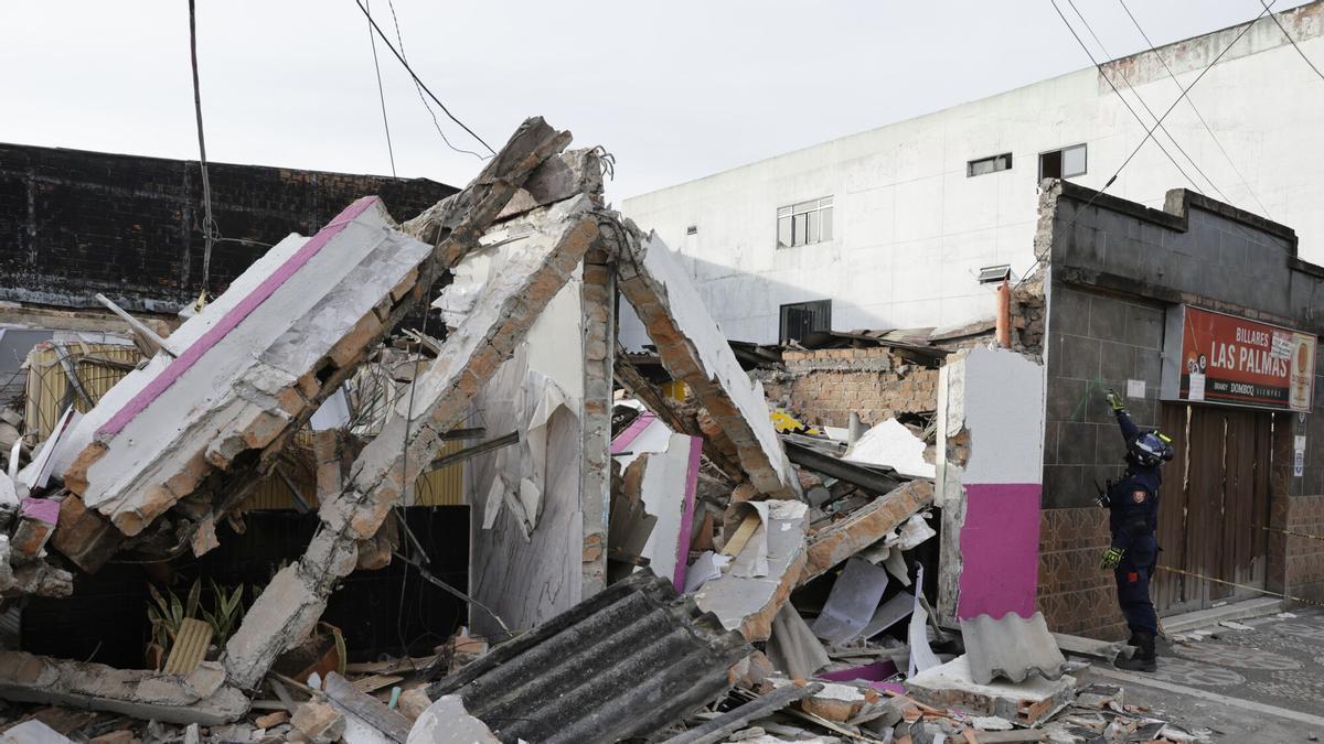 Aquí prima la tradición de la autoconstrucción de casas sin criterios de seguridad