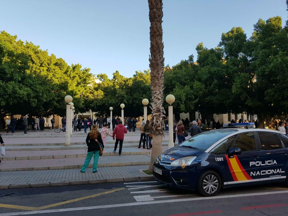 Un falso aviso de bomba obliga a desalojar los juzgados durante unas horas